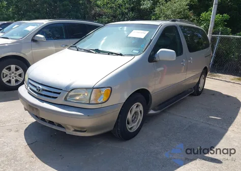 2003 Toyota Sienna Le/Xle from USA, damaged, VIN 4T3ZF13C63U518454